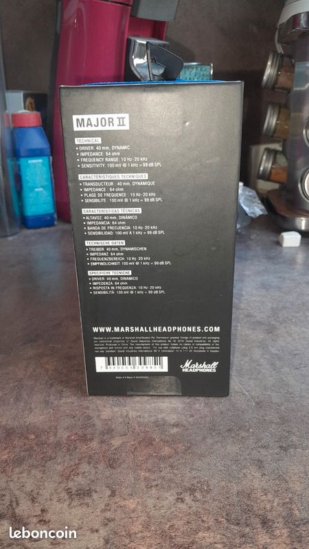 Casque Marshall major 2 (image 4)