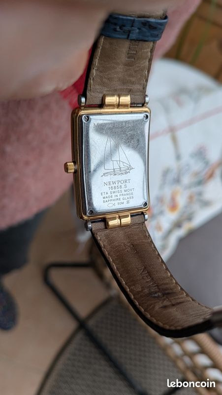 Montre Homme MICHEL HERBELIN Newport - Quartz - Occasion - À Vérifier état (voir Description)