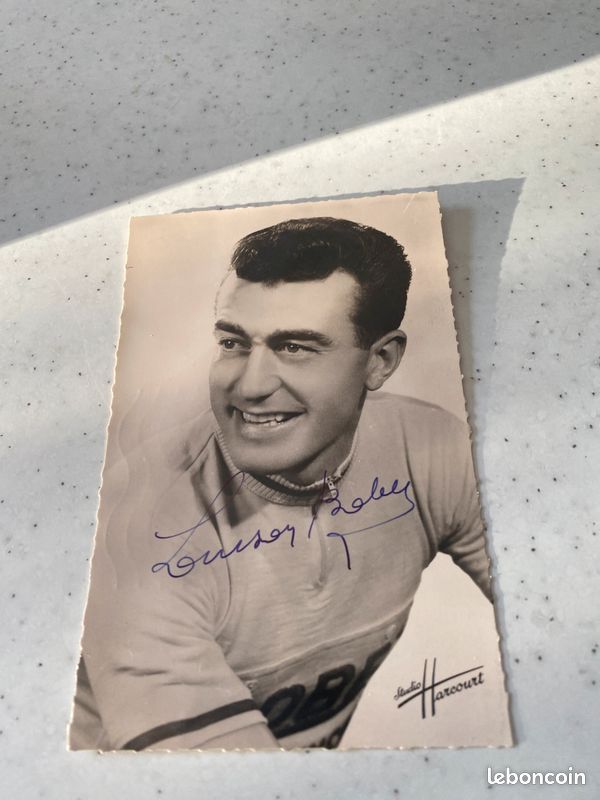 Carte Autographe Originale Signée Frans Van Looy - Cyclisme - Collection - A 238797