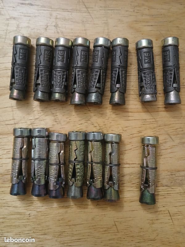 Chevilles M6 RAWL diametre 12 (image 1)