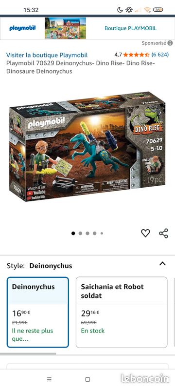 Playmobil Montagne Dinosaures Dino Rise (image 20)