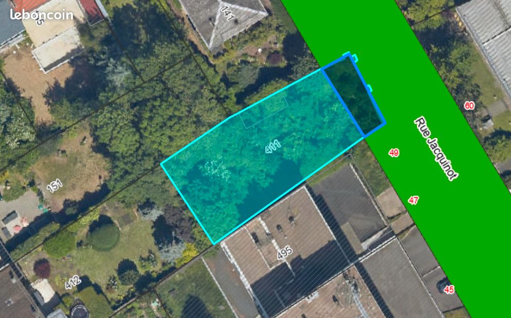 Terrain 450m2 NANCY CENTRE · 250 000 €