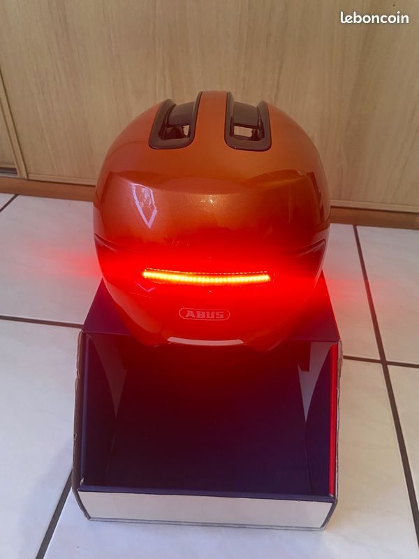 Casque Abus PowerDome Goldfish Orange