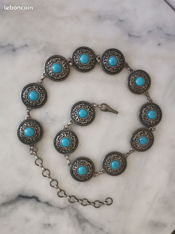 Chaîne De Taille En Métal Dorée À Détails Ronds | Accessoires