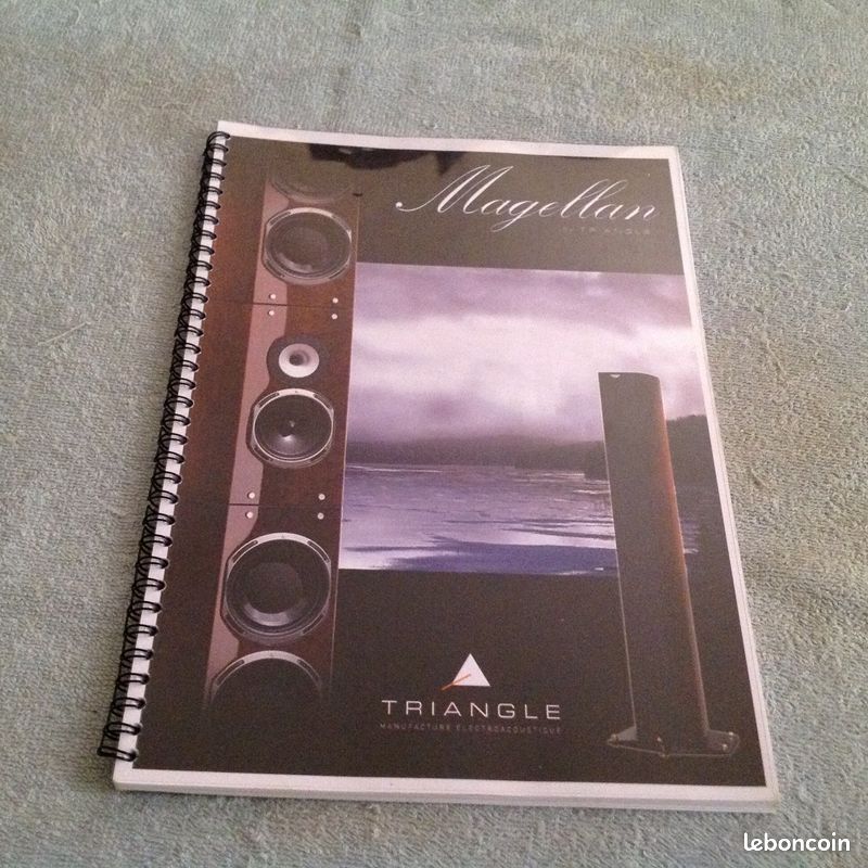 LOT 2 catalogues TRIANGLE enceintes MAGELLAN SW2 (image 1)