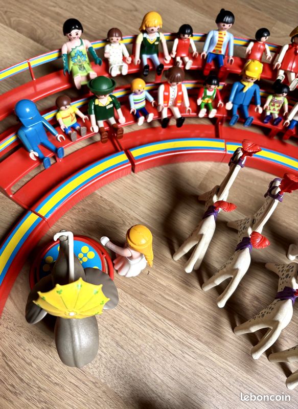 Lot Personnages Playmobil Cirque 3808 – Occasion, Complet