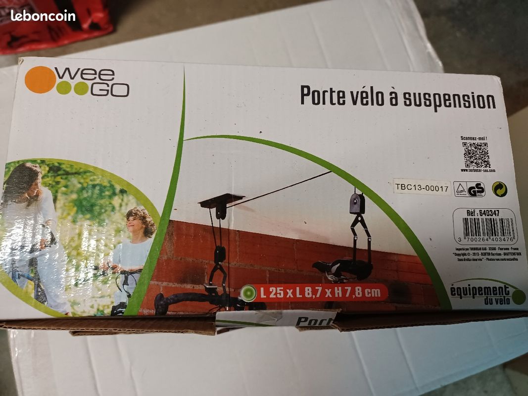 Porte velo à suspension (image 2)