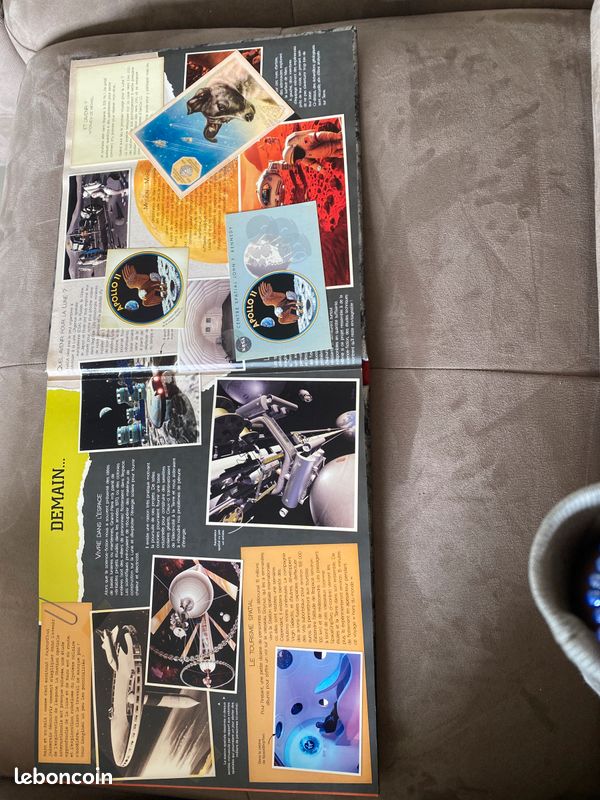 Livre enfant éducatif sur les premiers pas de l’homme sur la lune (image 6)