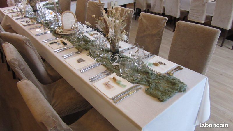 Boîte pour cartes de mariage en satin blanc cassé avec