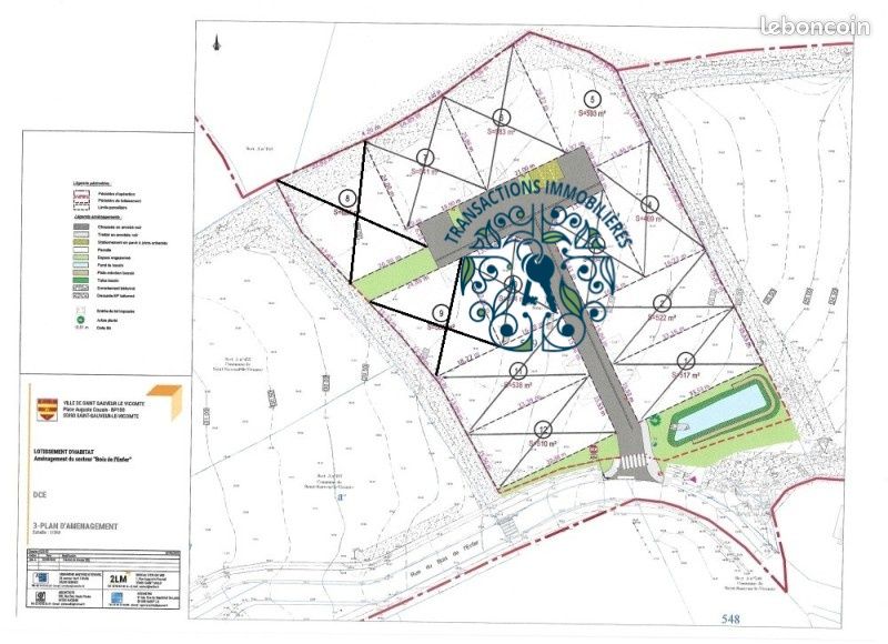 Terrain 503 m² · à Saint-Sauveur-le-Vicomte · 503 m² · 37 080 €