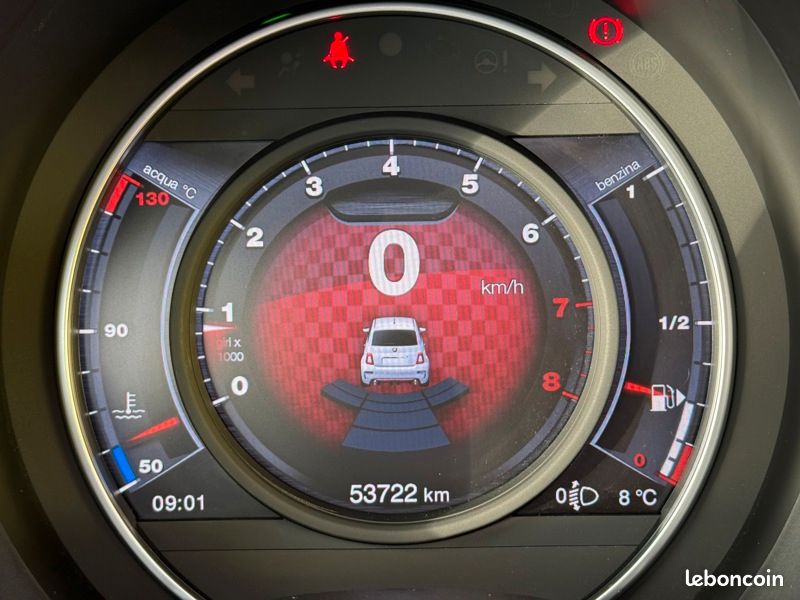 Abarth 500 595 1.4 145 TO GPS Radar Régul Clim auto Gtie 1 a (image 21)