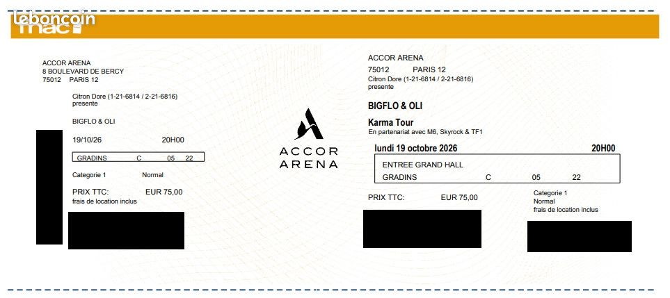 2 places de concert Bigflo et Oli (image 1)