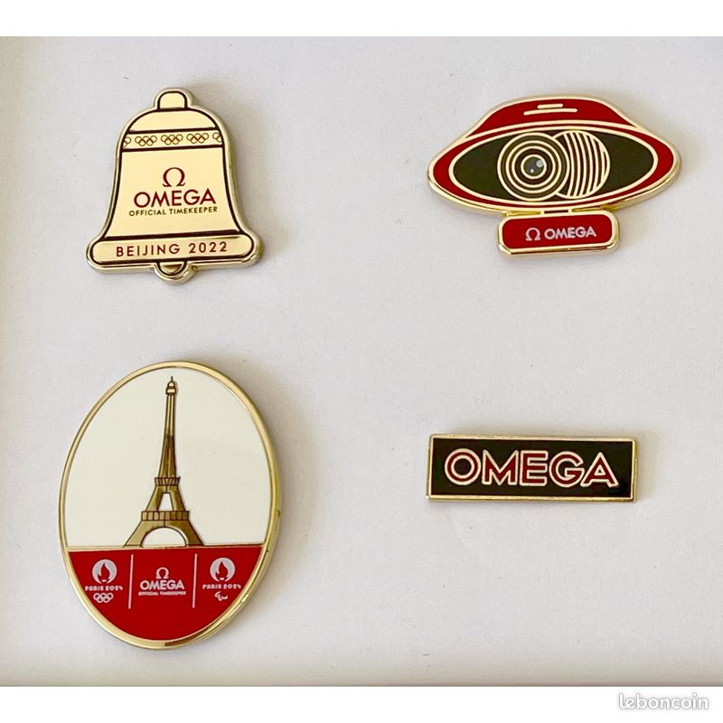 Pin's Olympique Chine 2008 - Flamme Olympique - Métal Émaillé Froid - Collection