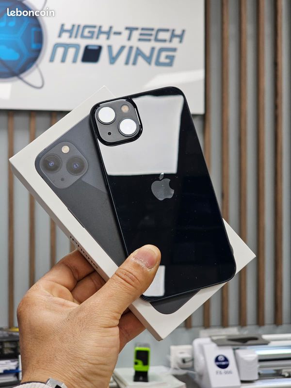 Smartphone Apple Iphone 13 Noir 6.1  Stockage 128 Go