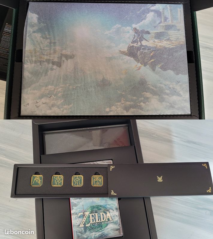 Zelda Tears of the Kingdom Edition Collector + Amiibos (image 7)