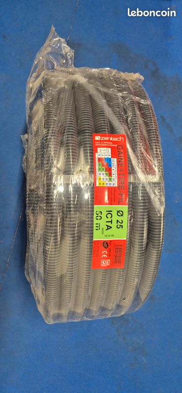Gaine + tire fil ø25, 50m (image 2)