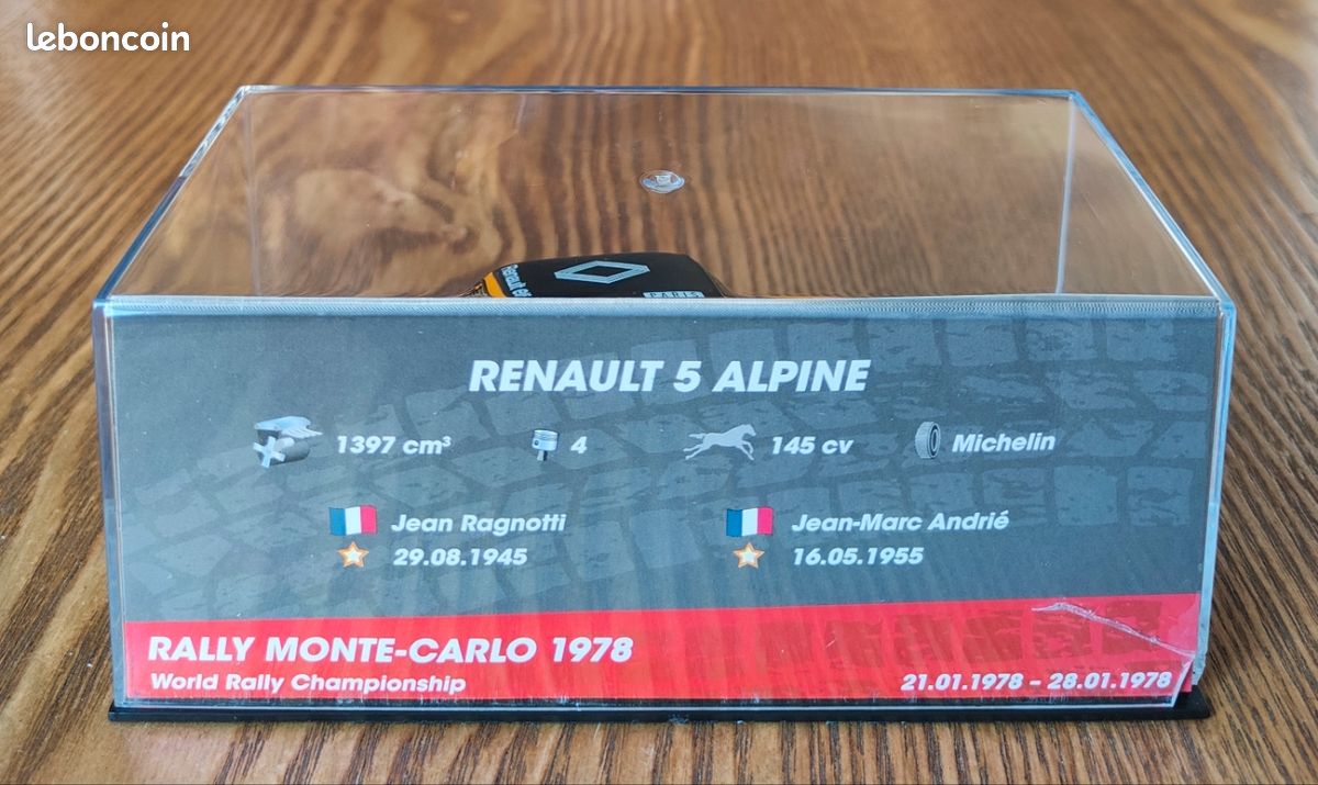 Rallye - Renault 5 Alpine - 1978 - 1/18. (Gebraucht) in St-Sulpice VD für CHF 40 - mit Lieferung
