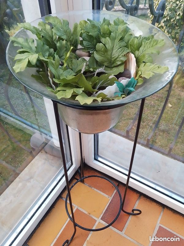 Vasque ou cache pot sur pied (image 3)