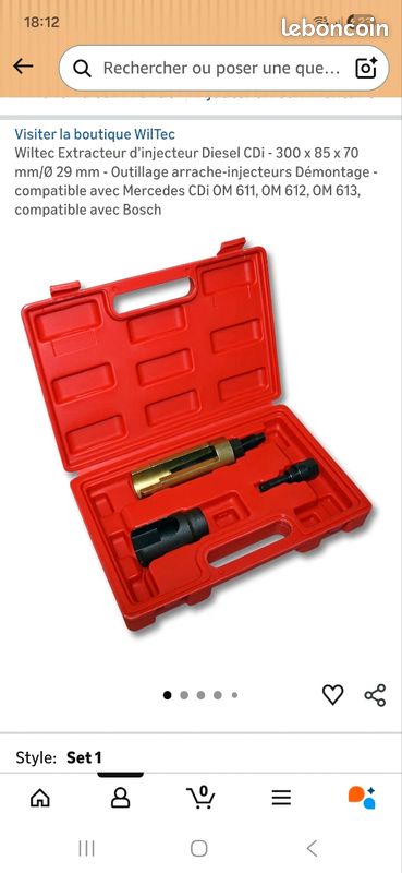 SATRA Extracteur D’injecteur Mercedes-Benz CDI – Moteurs OM611, OM612, OM613