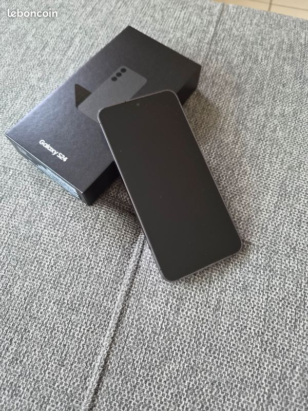 Samsung S24 noir + accessoires neufs (image 6)