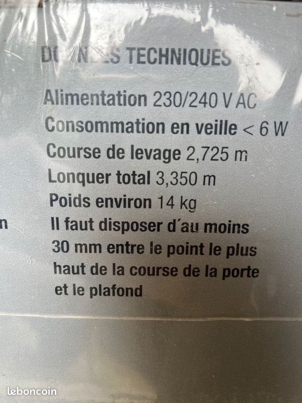 Motorisation porte de garage (image 2)