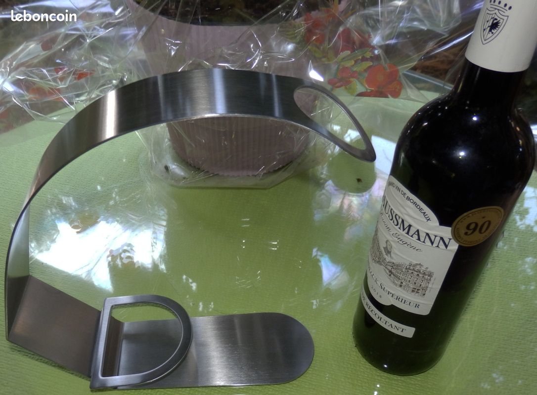PORTE-BOUTEILLE pour présentation sur table - Métal (image 1)