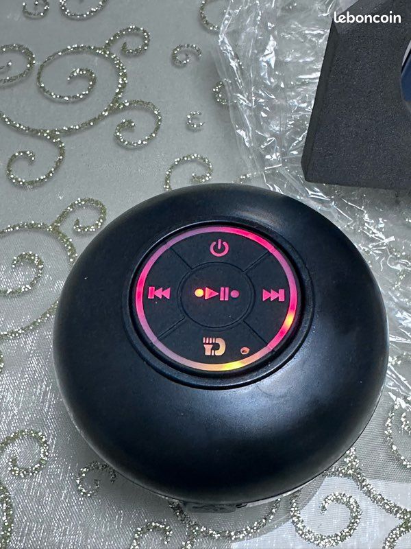 Mr Wonderful - Enceinte De Douche Bluetooth Avec Ventouse, Étanche Ipx4, Haut-Parleur Pour