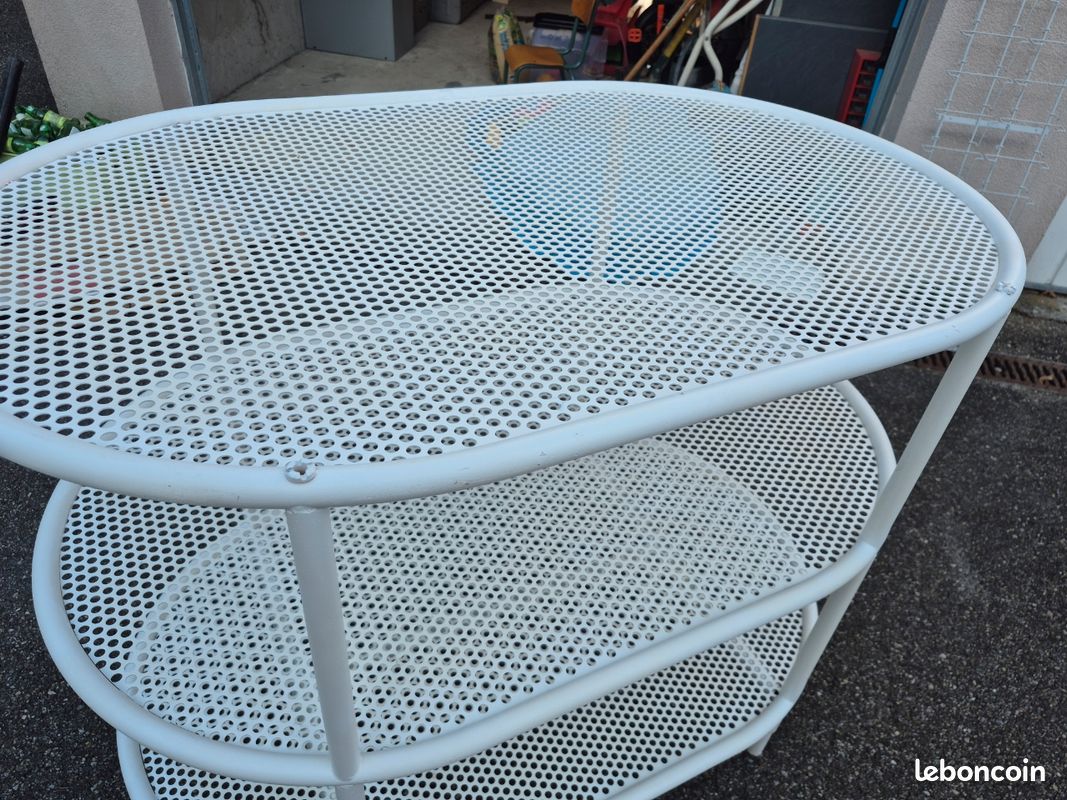 Table desserte rangement exterieur (image 4)