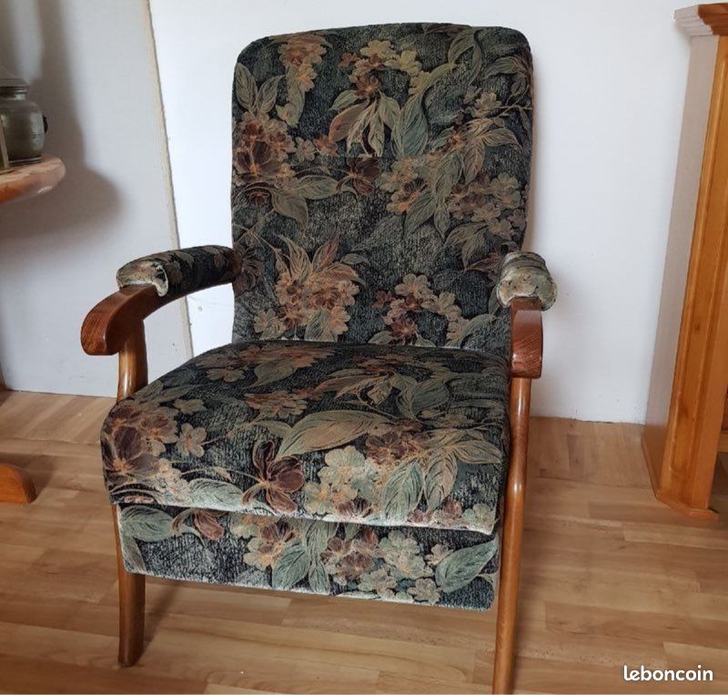 Fauteuil relax vintage (image 1)