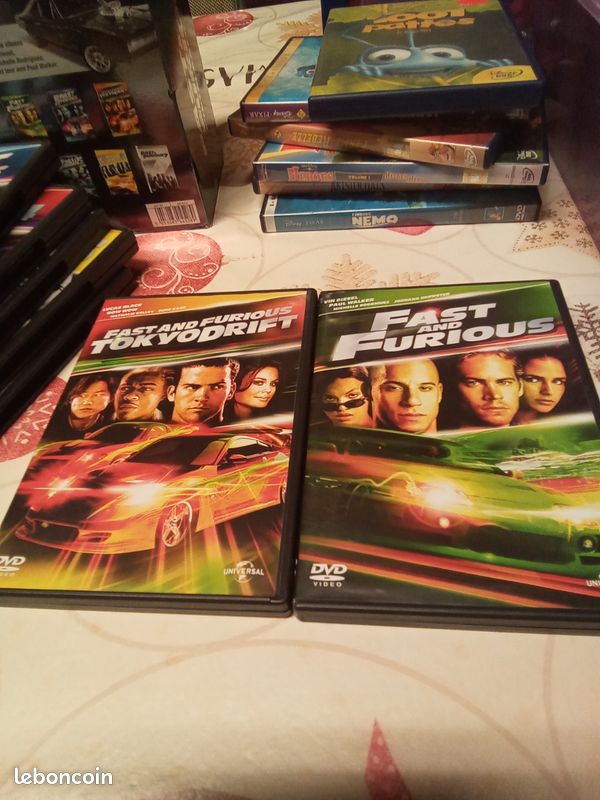 DVD l'Integrale X7 film de "Fast & Furious" en très voir excellent état (Rose) (image 4)