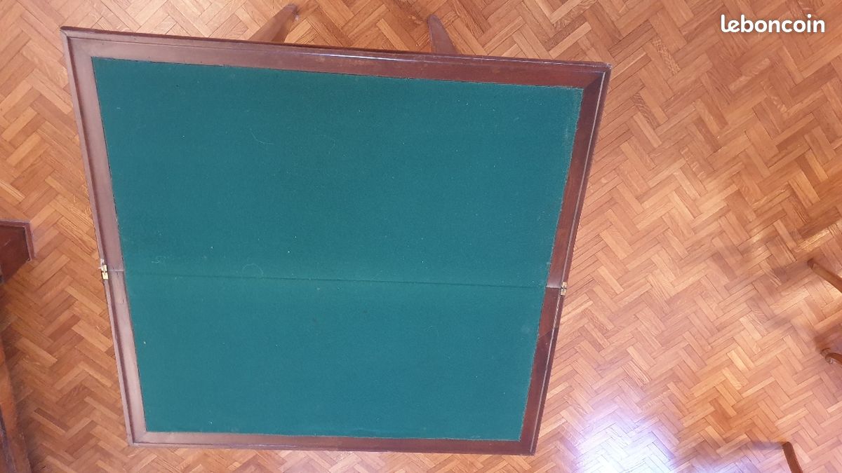 Table de bridge ancienne (image 6)