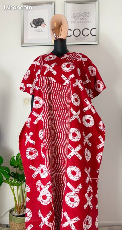 Robe en pagne du Nigeria (image 2)