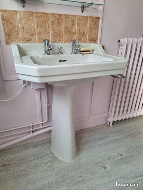 Lavabo sur colonne (image 2)