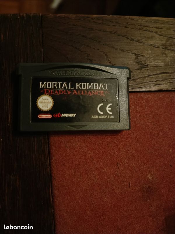 Jeu Mortal Kombat deadly Alliance Game Boy advance (image 1)