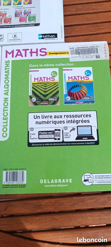 3 manuels 1eres ST2S Histoire-Maths-physique chimie (image 3)