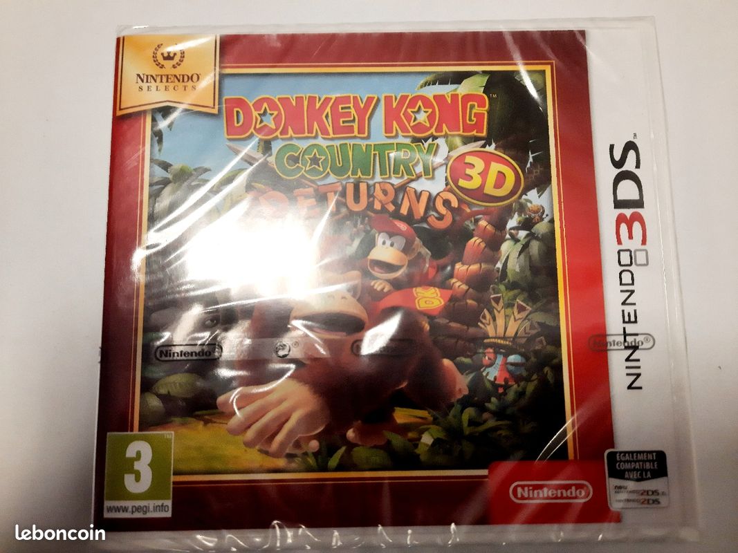 Donkey Kong Country Returns 3D Nintendo 3DS (image 1)
