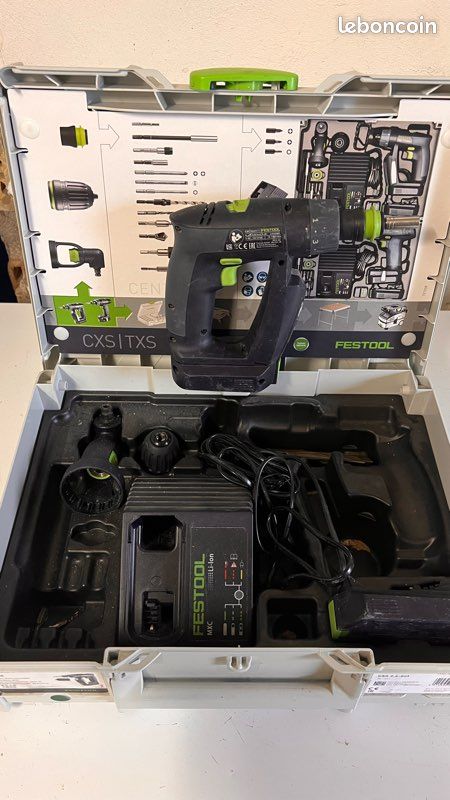 Festool visseuse sans fil CXS 10,8V (image 2)