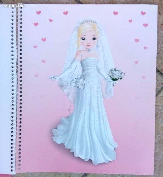 Dessin créatif top model wedding (image 3)
