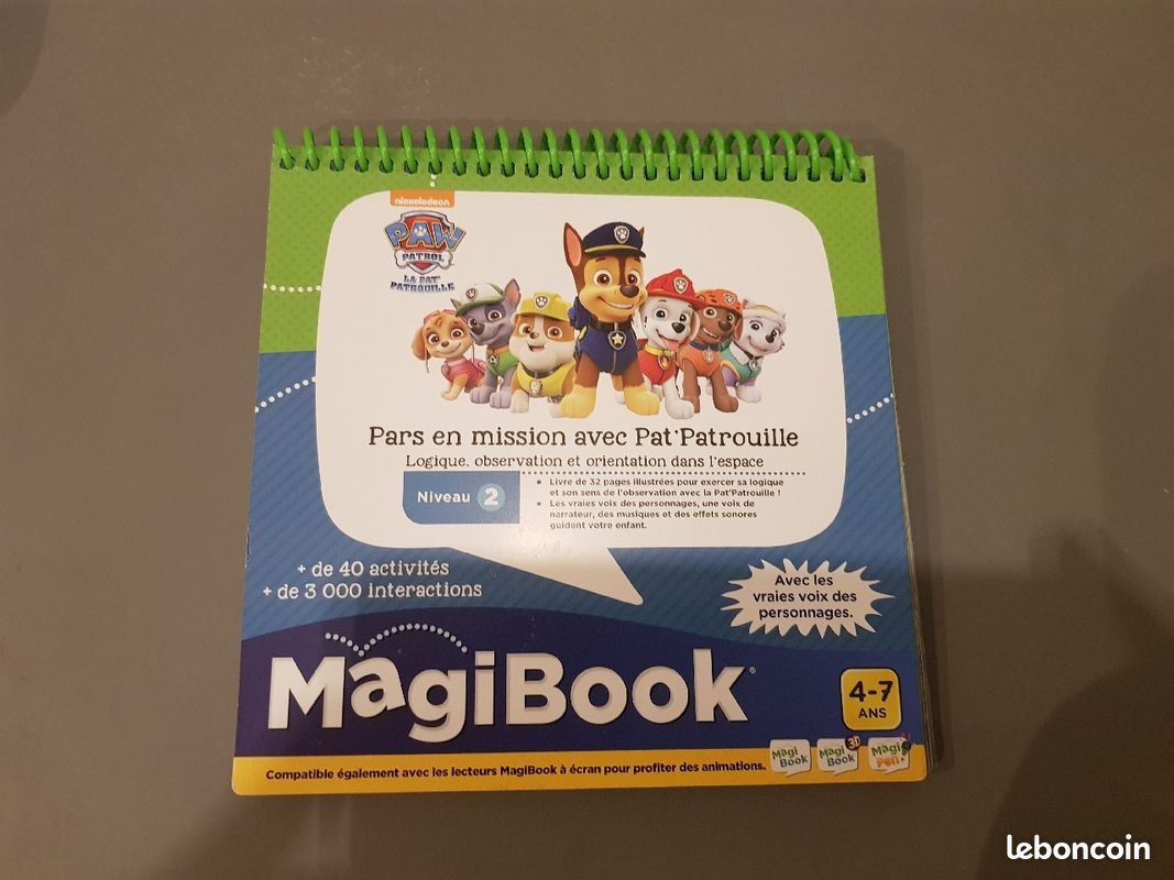 Magibook Vtech + livre Patpatrouille (image 4)
