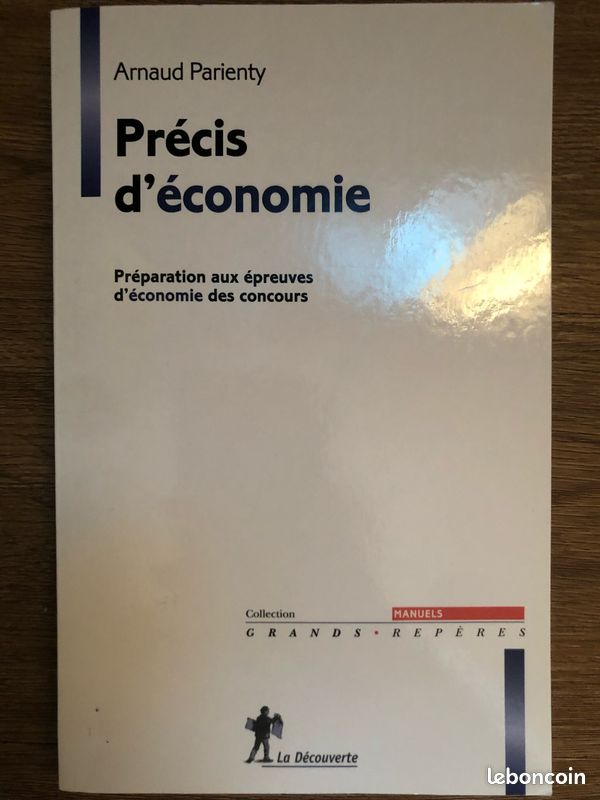 Arnaud PARIENTY, Précis d’économie (image 1)