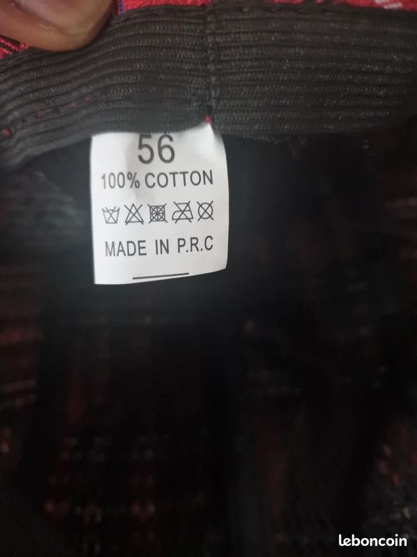 Béret casquette tartan(taille 56) tout neuf (image 3)