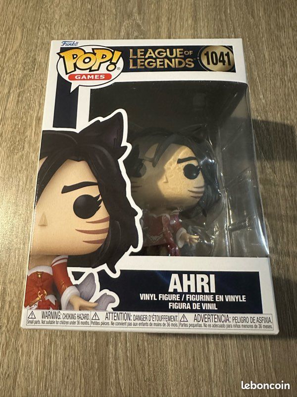 Funko Pop! LOL – Ahri – League Of Legends – Figurine Vinyle 9,5 Cm – Collection – Cadeau Fan
