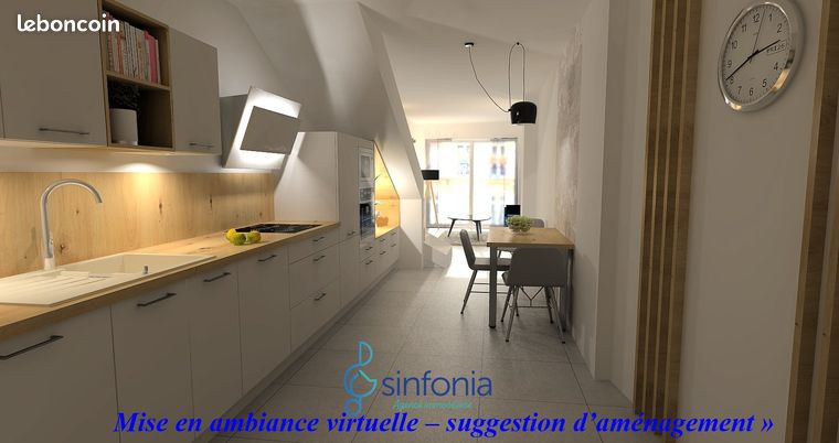 Loft 3 pièces 64 m²