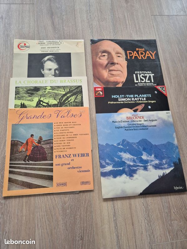 Lot de 6 vinyles musique classique (image 1)
