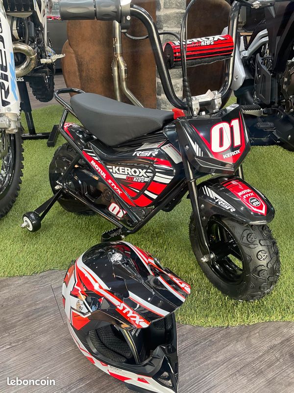 Moto électrique pour enfant CRZ E-KID 250W - Patrol