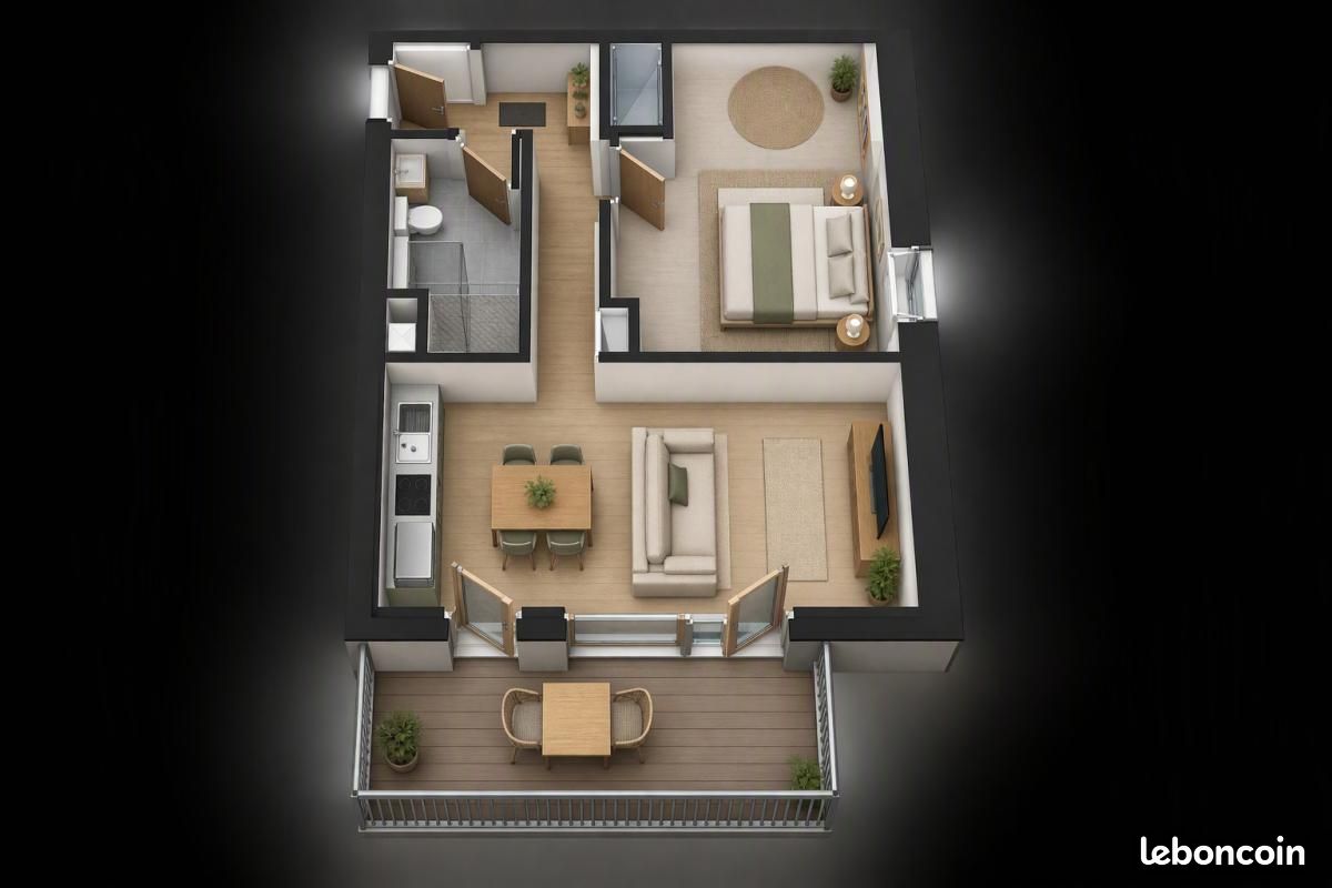 Appartement 2 pièces 43 m² · à Bischwiller · 43 m² · 149 000 €