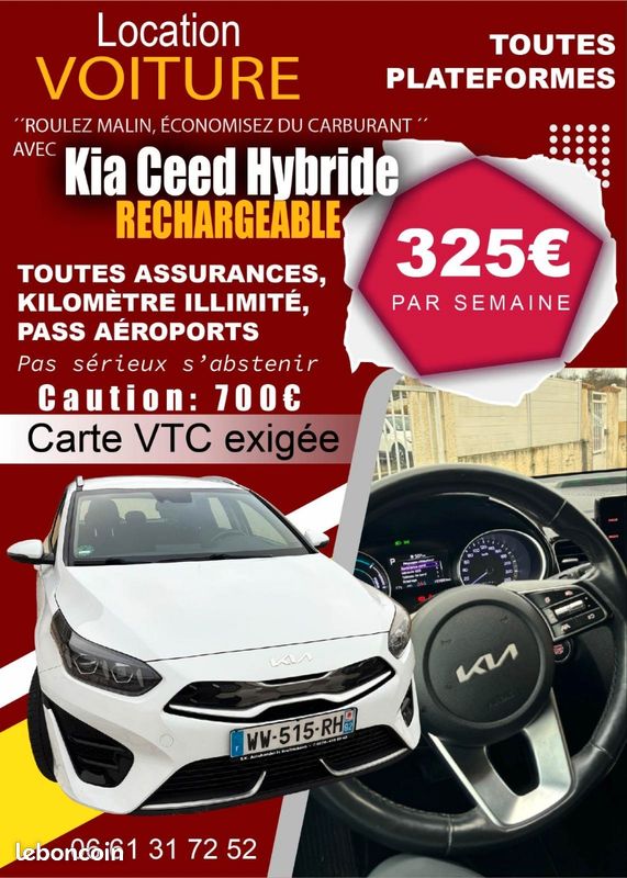 Location Voiture Vtc Km Illimit Pas Cher