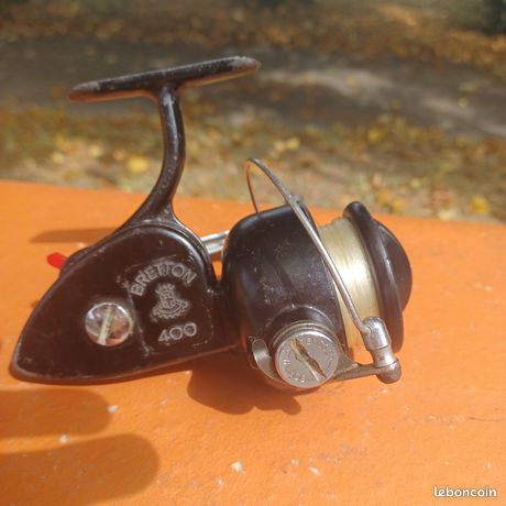 Moulinet de peche ancien Bretton 400 collection ou peche