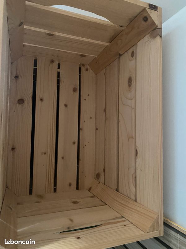 Lot de 3 caisses en bois (image 2)