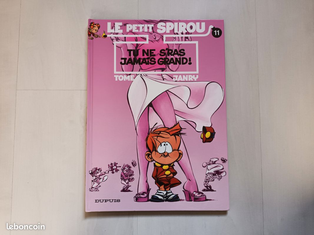 BD Le Petit Spirou : Tu ne s’ras jamais grand (tome 11) TBE (image 1)